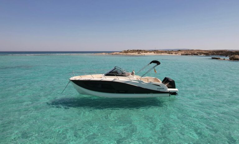 Ibiza Morning Private Boat Tour for up to 7 People