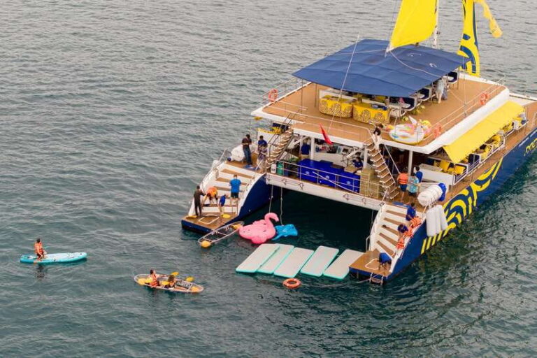 Krabi: Phi Phi Island Luxury Sunset Cruise by Meka Catamaran