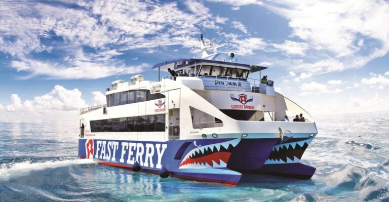 Lanzarote: Return or 1-Way Ferry to Fuerteventura With Wifi
