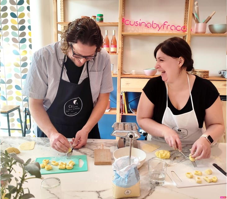 Lazise: Fresh Pasta Cooking Class With Meal and Wine