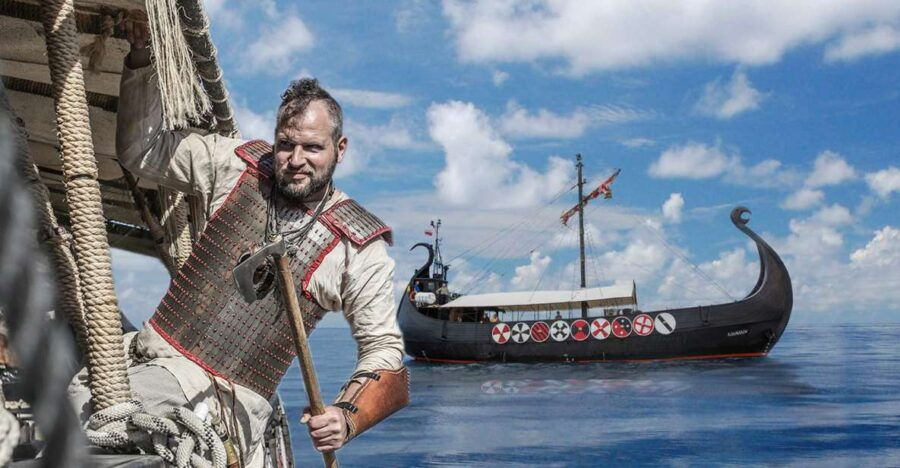 Los Cristianos: Observation With Respect for Whales & Dolphins - Exploring the Viking-Themed Boat