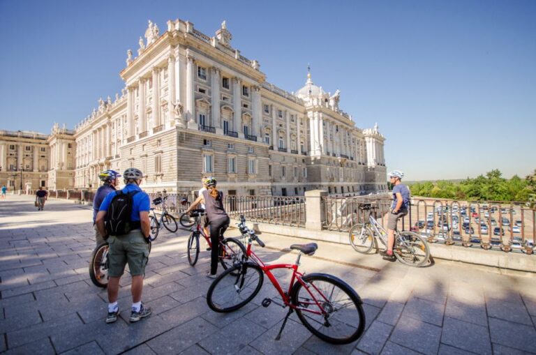 Madrid City Guided Bike/E-Bike Tour for Small Groups