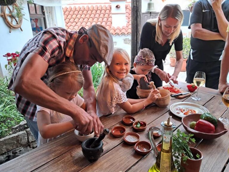 Mojo Workshop Cooking Class in Ancient Canarian Village