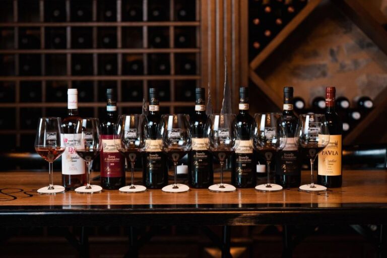 Montalcino: Premium Wine Tasting With Light-Lunch and Tour
