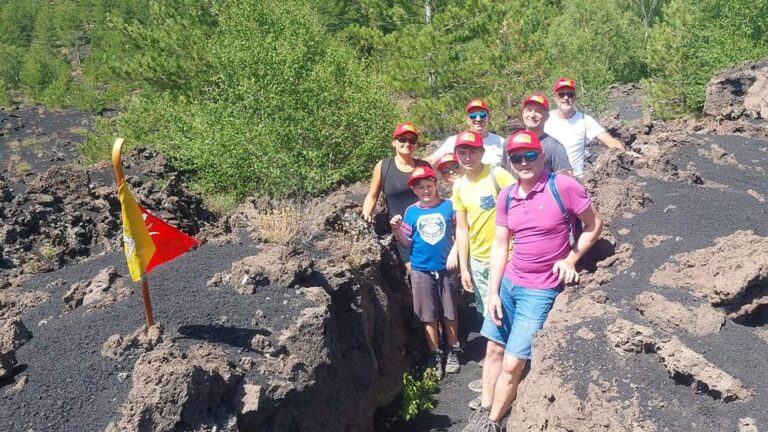 Mount Etna: Trek With Vintage Car, Tasting Sicilian Produtcs