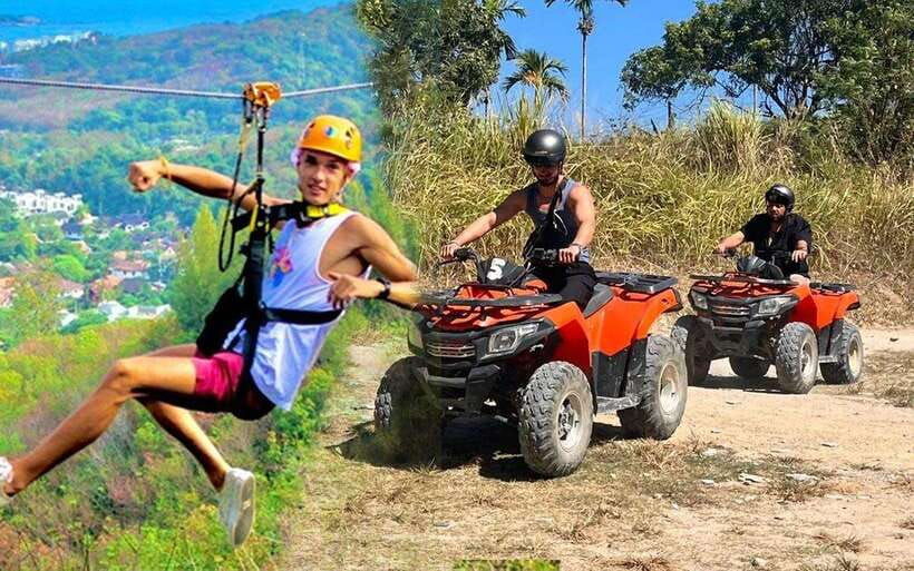 Phuket: ATV and Zipline Adventure With Hotel Transfer - Experience Overview