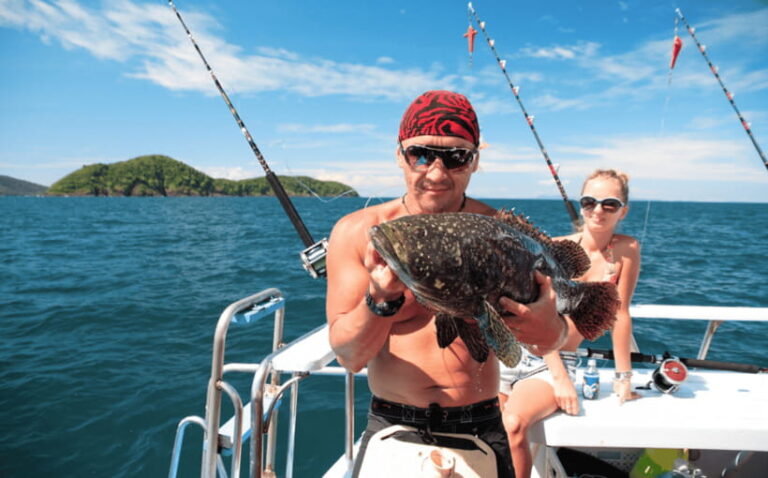 Phuket: Deep Sea Fishing at Racha Island Boat Cruise