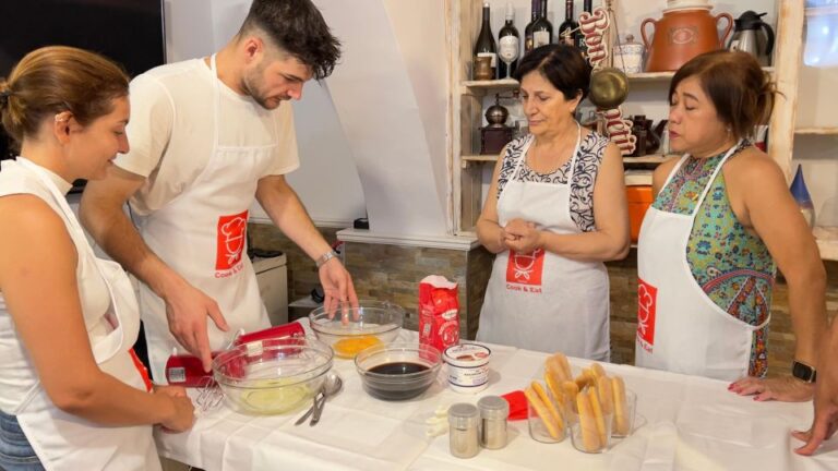 Private Loft: Cooking Class & Wine Tasting Near the Vatican