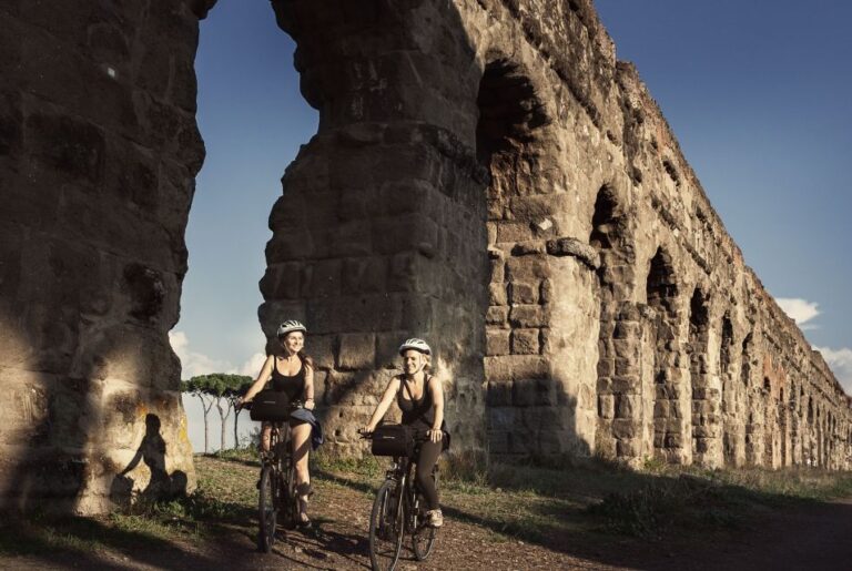 Rome: Appian Way & Roman Aqueducts Cannondale E-Bike Tour