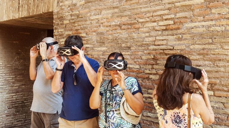 Rome: Colosseum Access and Self-Guided Virtual Reality Tour