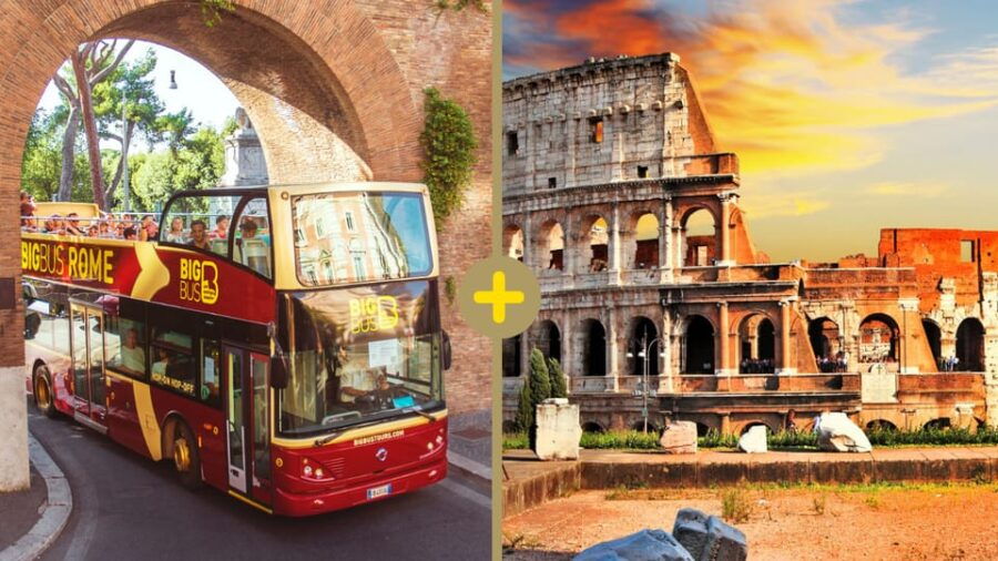 Rome: Colosseum, Roman Forum, Palatine Hill & Hop-on Hop-off - Discovering the Colosseum