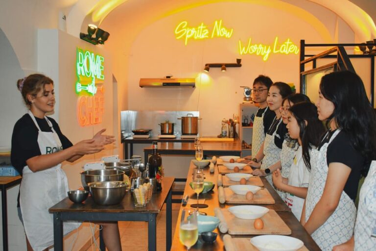 Rome: Family-Friendly Pasta and Tiramisu Cooking Class