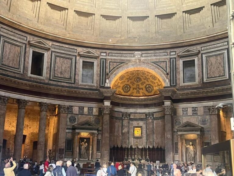 Rome: Pantheon Official Fast-Track Ticket With Audio Guide