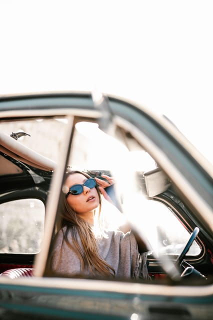 Rome Tour With Vintage Fiat 500 With Professional Photoshoot