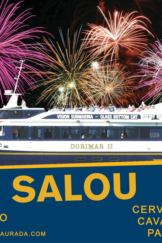 Salou: Fireworks Cruise on Dorimar II With Drinks - Experiencing the Fireworks
