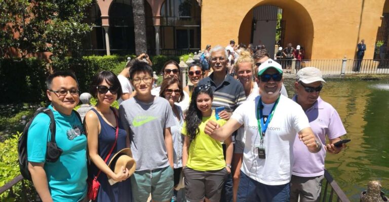 Seville: Alcazar of Seville Guided Tour With a Historian-