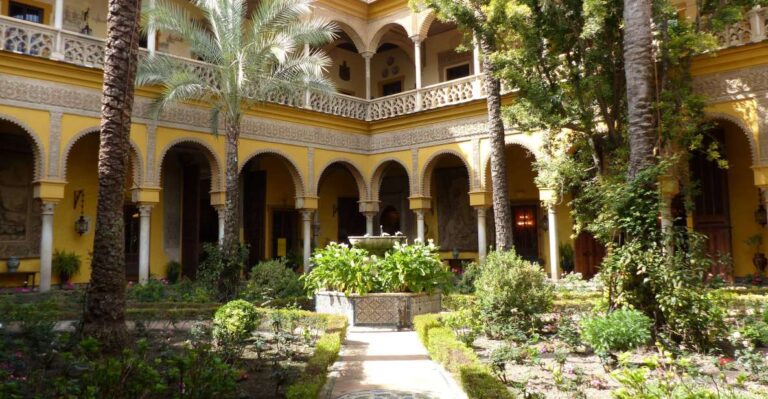 Seville: Palacio De Las Dueñas Entry Ticket and Guided Tour