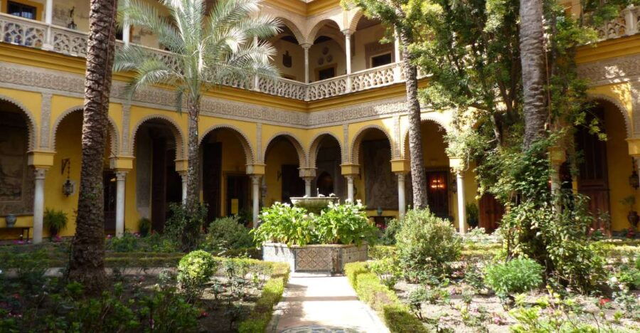 Seville: Palacio De Las Dueñas Entry Ticket and Guided Tour - Tour Overview and Details
