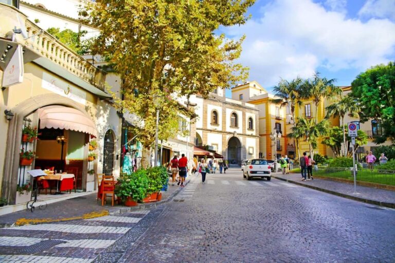 Shore Excursions: Amalfi Coast and Its 3 Marvelous Towns