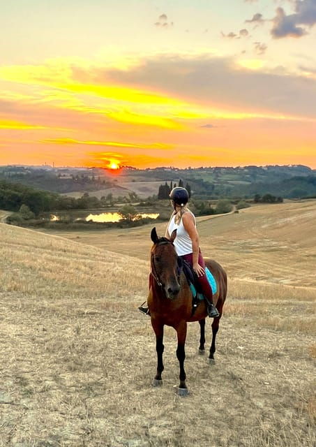 Siena: Horseback Riding With Siena in the Background - The Joy of Horseback Riding