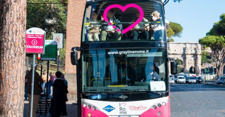 Skip-the-Line Vatican Entry & Panoramic Open Bus Tour