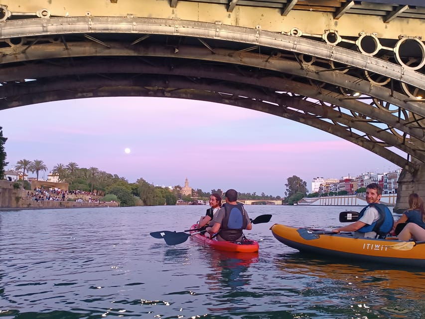 Sunset Kayak: Historic Seville, Triana and La Cartuja - Overview of the Sunset Kayak Excursion
