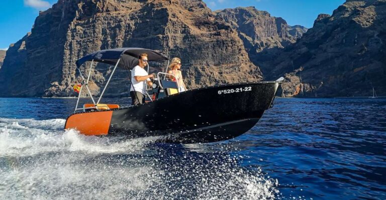 Tenerife: Discover Los Gigantes While Navigating a Boat