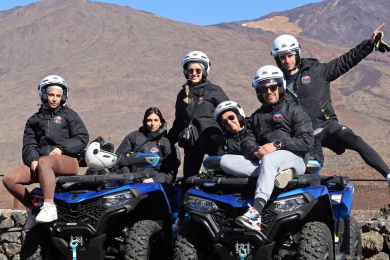 Tenerife: Teide Morning Quad to Mount Teide Islands View