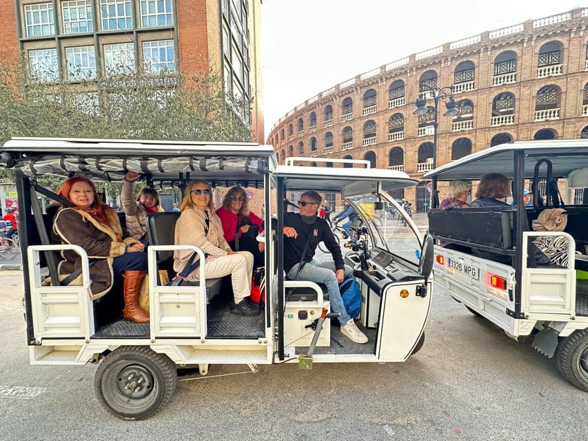 Valencia: Historical Tour by Tuk Tuk 1H - Tour Inclusions