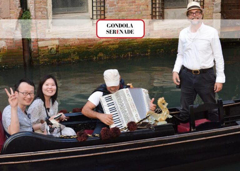 Venice: Romantic Shared Gondola Serenade on the Grand Canal