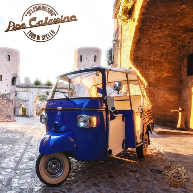 Wine Tour Spello in Tuk Tuk English +Spanish