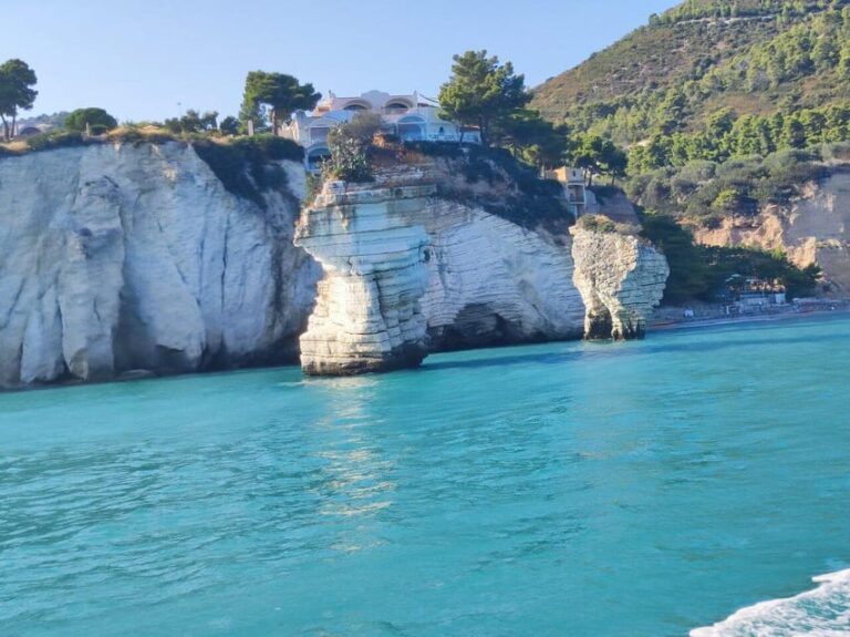 2 Days in Peschici: Transfer to Tremiti Islands and Sea Caves Tour