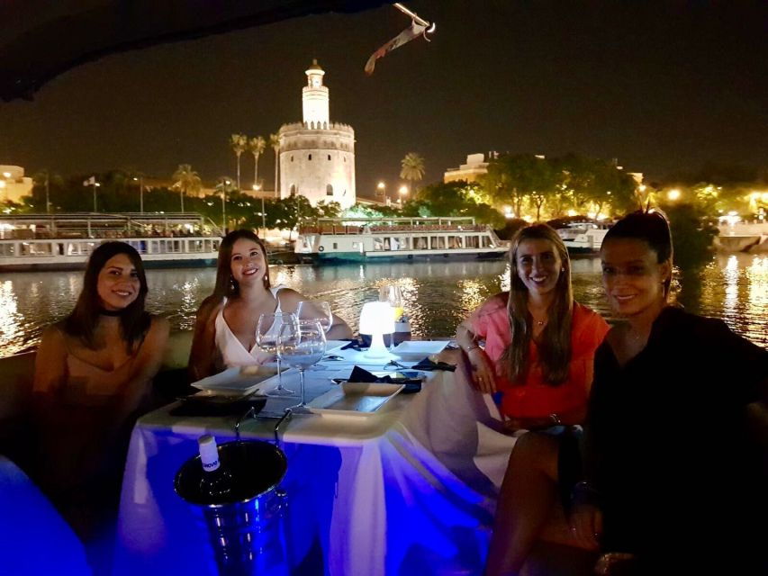 Seville: Private River Cruise Lunch or Dinner and Drinks - Experience Overview
