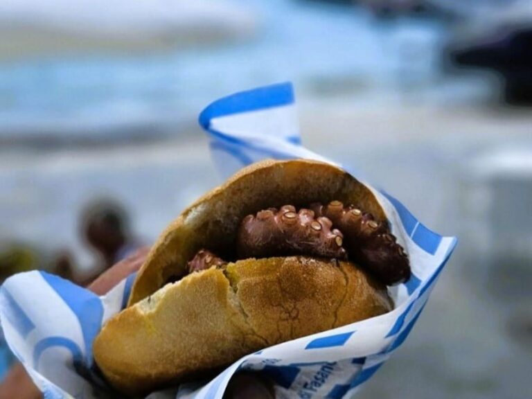 Torre Canne: E-Bike Ride by the Sea With Octopus Sandwich