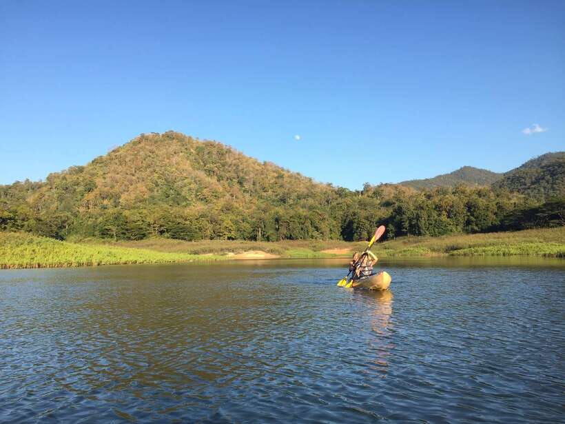 Chiang Mai: Sticky Waterfall, Lake Kayak and Cycling Tour - Tour Overview