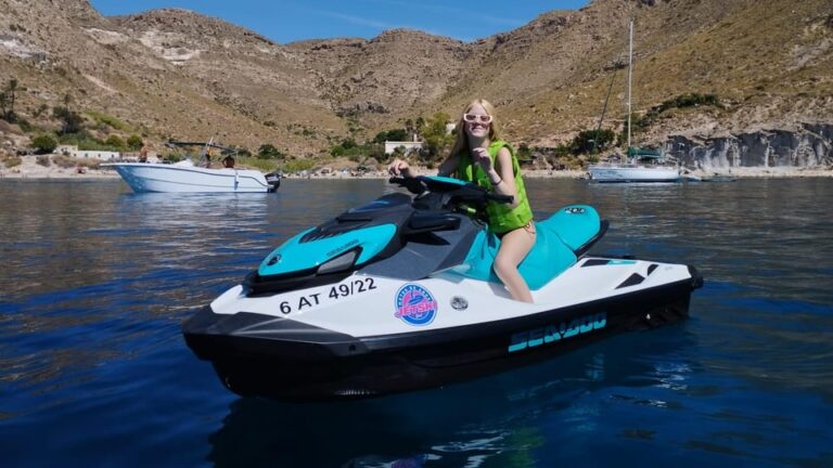 Alicante: Jet Ski Session 1h. With Instruction and Photos