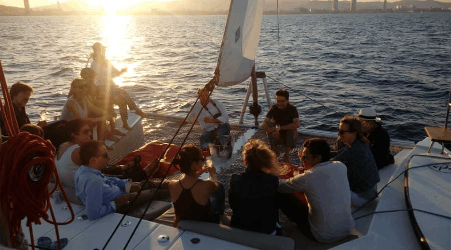 Barcelona: Shared Cruise on Luxury Catamaran Drinks + Snacks - Activity Overview