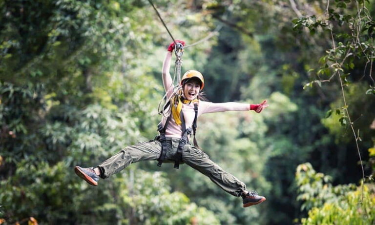 Chiang Mai: Skyhawk Zipline With Optional ATV Ride