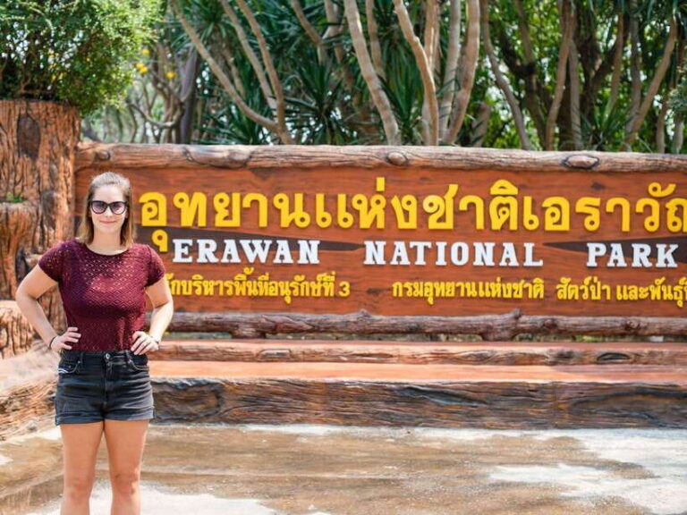 From Bangkok: Erawan Park & Kanchanaburi Small-Group Tour