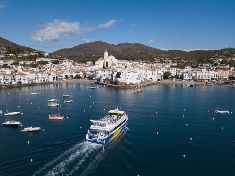 From Roses: Cadaqués Catalonian Coast Boat Tour