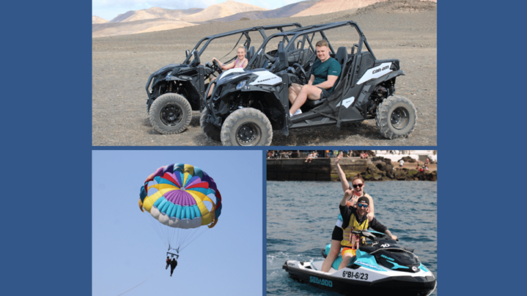 PACK TRIO Buggy, Jet Ski, and Parasailing Adventure