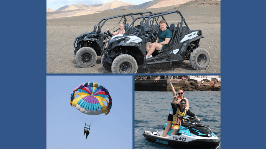 PACK TRIO Buggy, Jet Ski, and Parasailing Adventure - Overview of the Adventure Package
