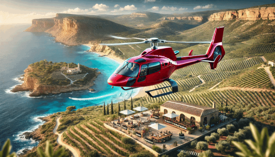 Private Helicopter Ride and Winery Tour - Aerial Views and Winery Exploration