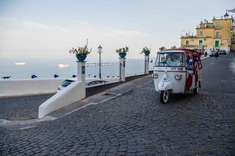 SALERNO: Tuk Tuk City Tour • Shore Excursion - Overview of the Tuk Tuk City Tour
