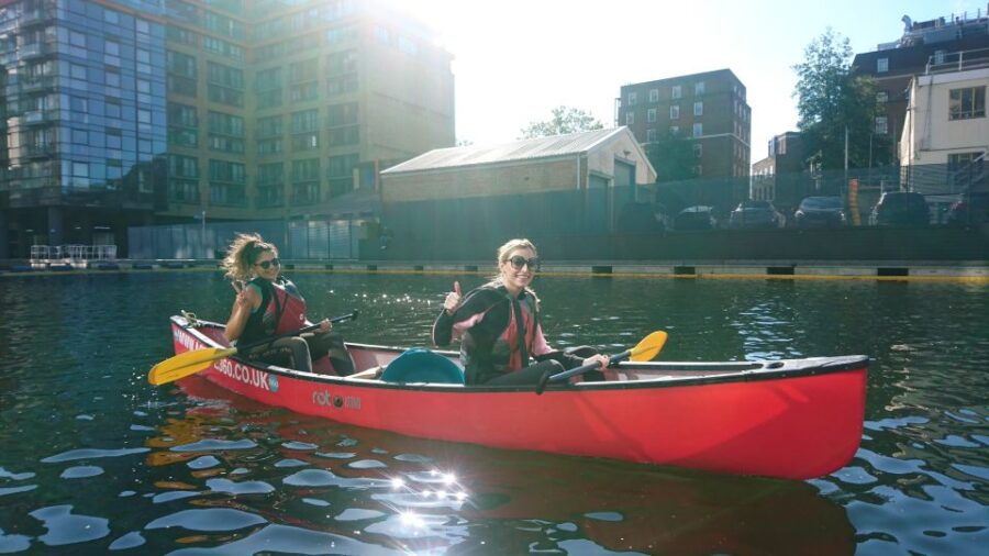 2 seater Canoe Rental in Ladbroke Grove - Discover London from a Different Angle