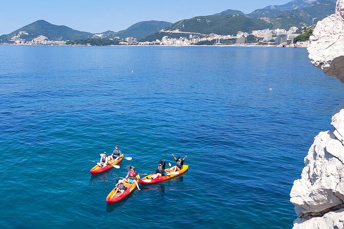 3.5-Hour Kayak Tour from Beii to Sveti Stefan Island