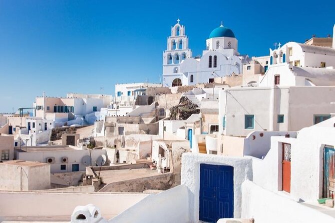 4,5 hours of Santorini Highlights Private Shore Excursion