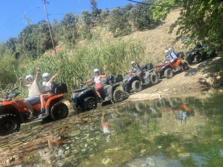 Agia Pelagia Crete Quad Bike authentic backland Tour