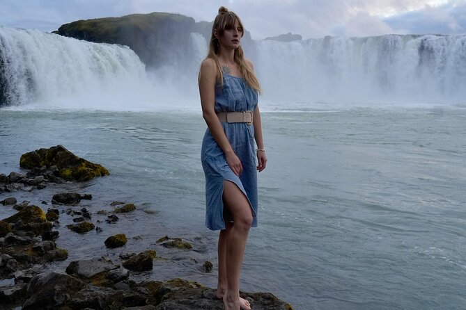 Akureyri: Godafoss Waterfall Tour & Bathing in the Forest Lagoon