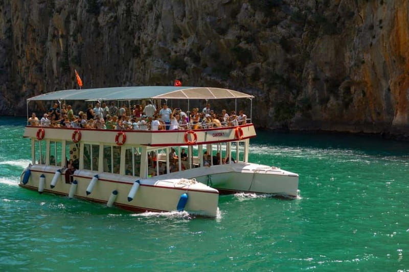 Alanya: Green Canyon Boat Tour with Lunch & Soft Drinks - What to Expect on the Day
